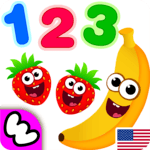 Funny Food 123! Kids Number Games for Toddlers