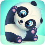Pu - Cute giant panda bear, baby pet care game