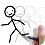 Stickman: draw animation