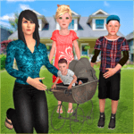 Virtual Single Mom Simulator: Family Mother Life