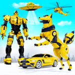 Wild Fox Transform Bike Robot Shooting: Robot Game