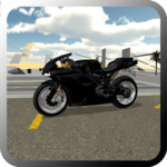 Fast Motorcycle Driver