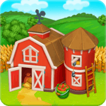 Farm Town: Happy farming Day & food farm game City