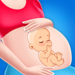 Mommy & newborn baby shower - Babysitter Game