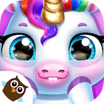 My Baby Unicorn - Cute Rainbow Pet Care & Dress Up