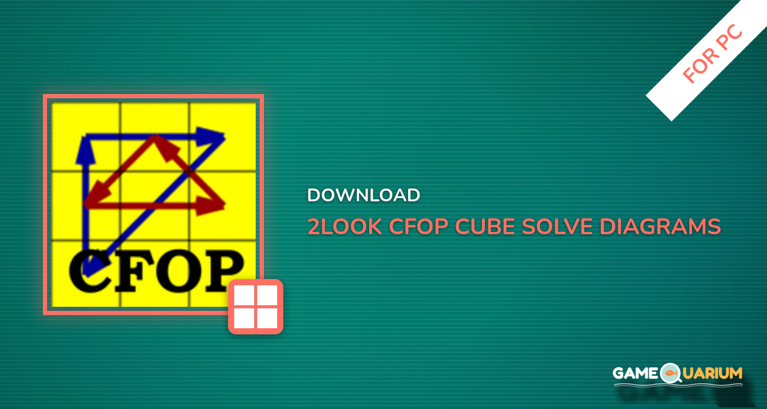 2Look CFOP Cube Solve Diagrams for PC 2Look CFOP Cube Solve Diagrams for PC