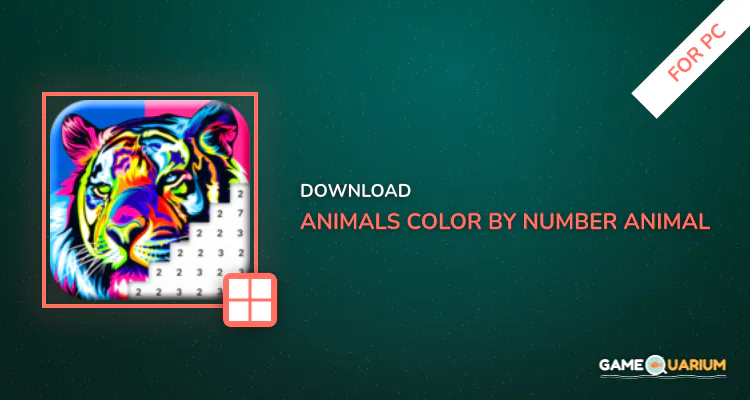 Animals Color by Number: Animal Pixel Art for PC