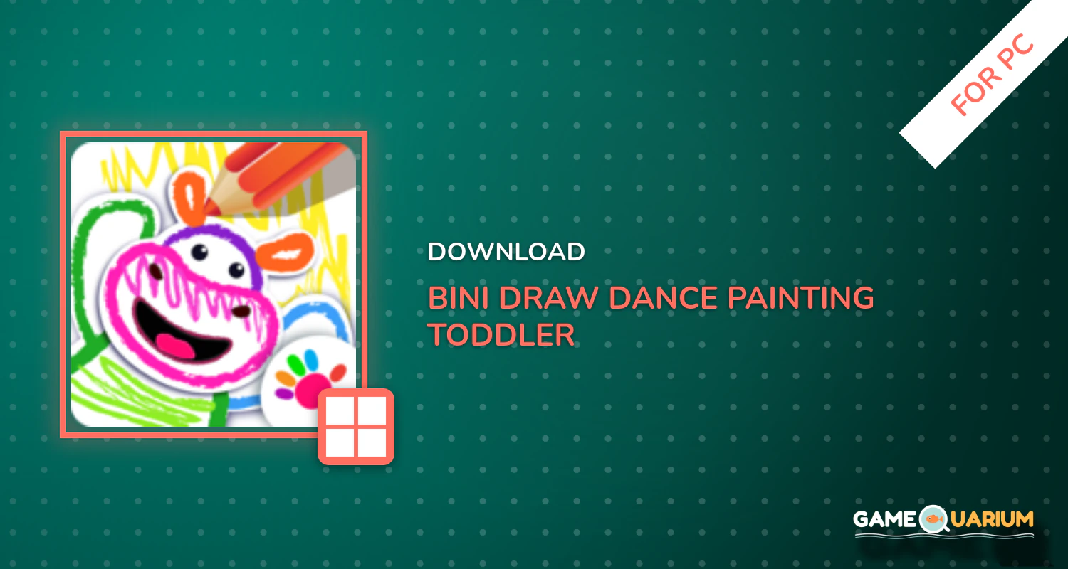 Bini DRAW & DANCE! Painting Toddler Coloring Apps for PC