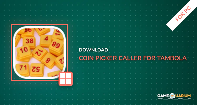 Coin Picker/caller for Tambola Housie Bingo for PC