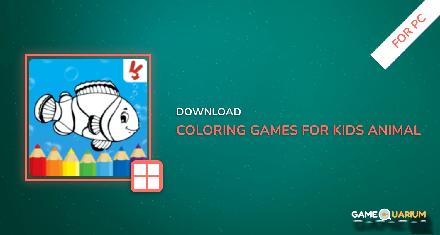 Coloring games for kids animal for PC
