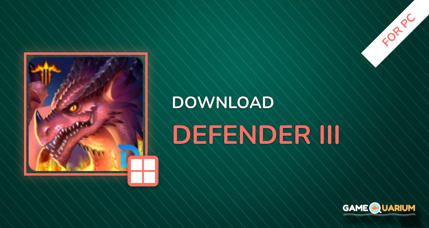 Defender III for PC Defender III for PC