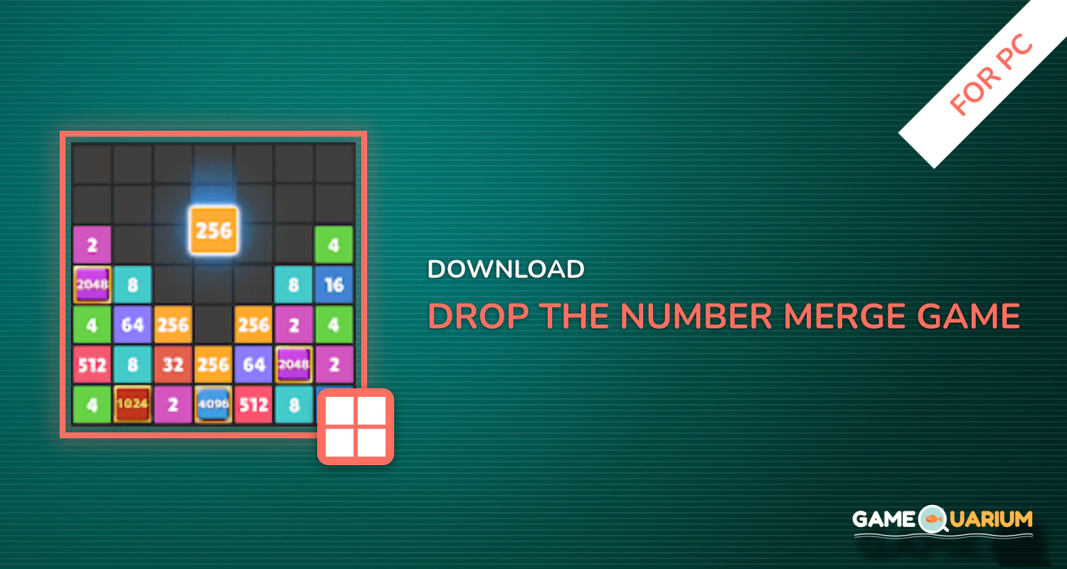 Drop the Number - Merge Game for PC Drop the Number - Merge Game for PC