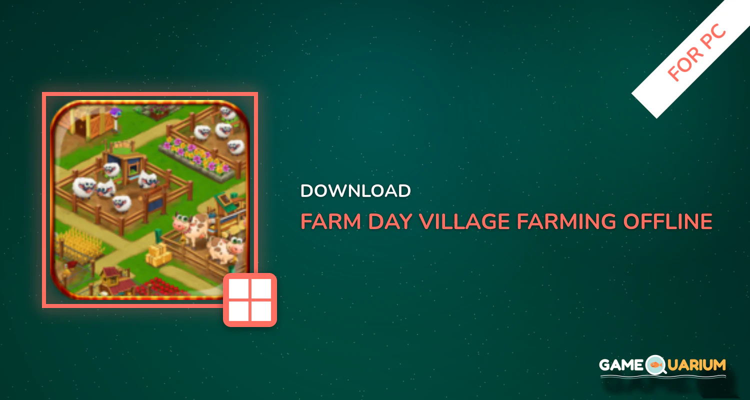 Farm Day Village Farming: Offline Games for PC