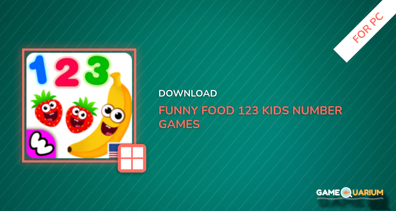 Funny Food 123! Kids Number Games for Toddlers for PC Funny Food 123! Kids Number Games for Toddlers for PC