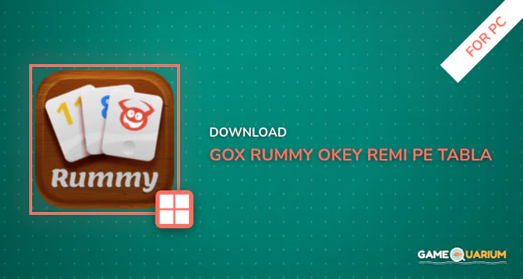 Gox Rummy Okey - Remi pe tabla for PC Gox Rummy Okey - Remi pe tabla for PC