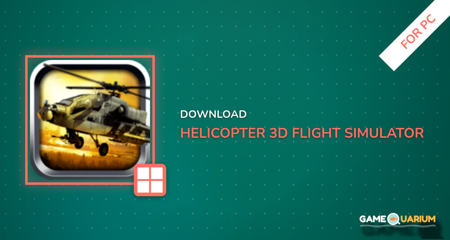 Helicopter 3D flight simulator for PC
