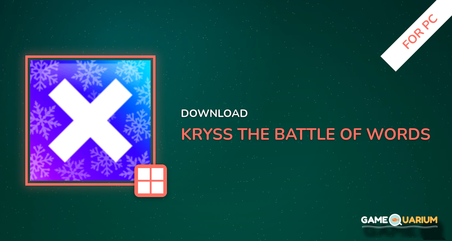 Kryss - The Battle of Words for PC Kryss - The Battle of Words for PC