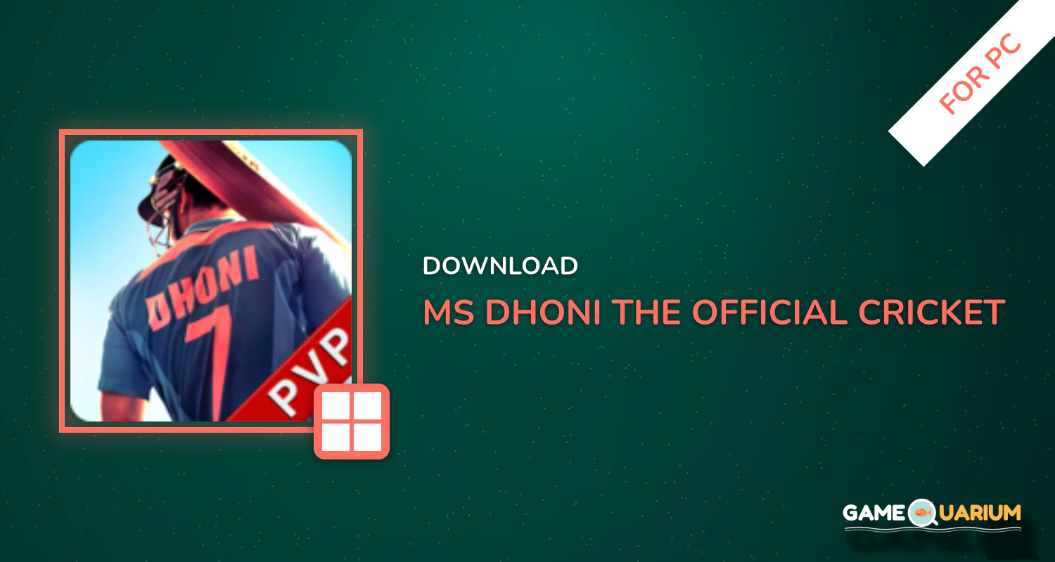 MS Dhoni: The Official Cricket Game for PC MS Dhoni: The Official Cricket Game for PC