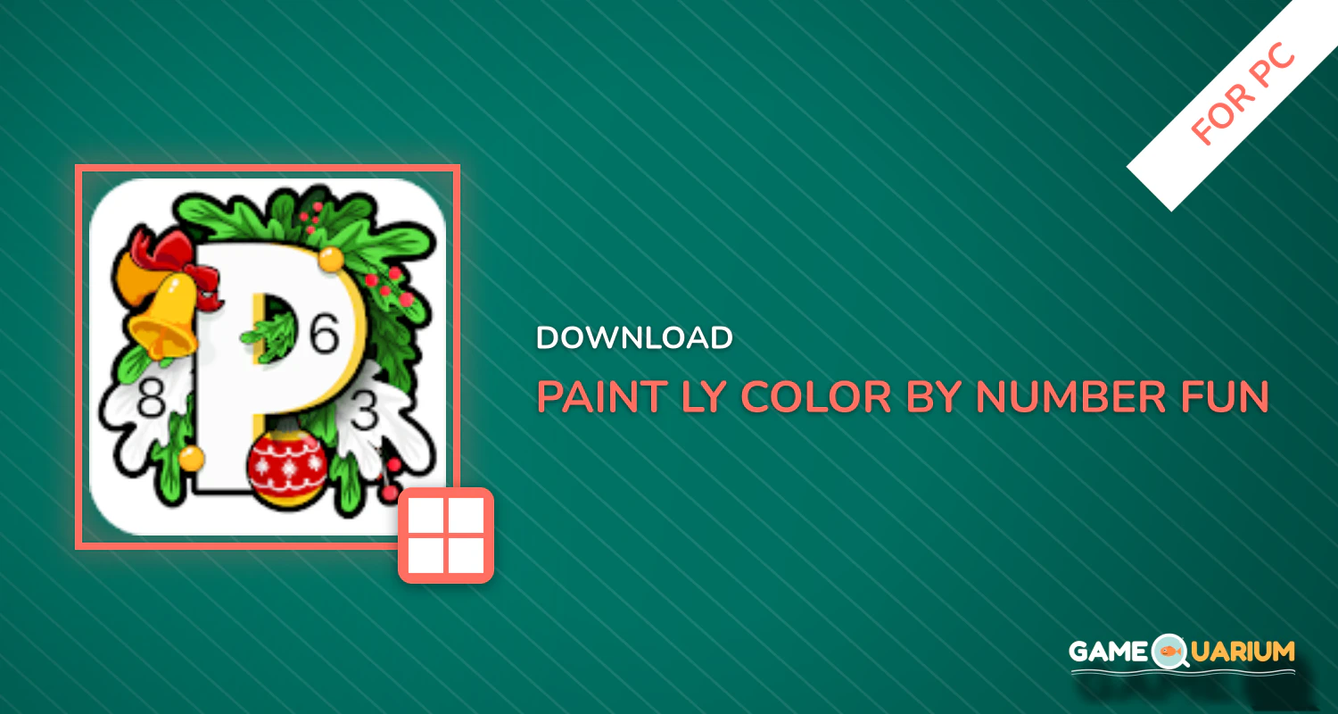 Paint.ly Color by Number - Fun Coloring Art Book🌺 for PC Paint.ly Color by Number - Fun Coloring Art Book🌺 for PC