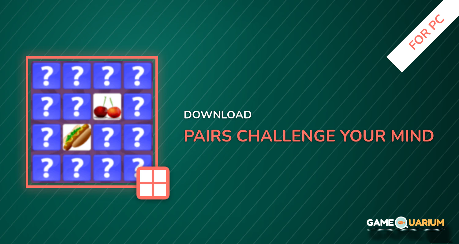 Pairs: challenge your mind! for PC Pairs: challenge your mind! for PC