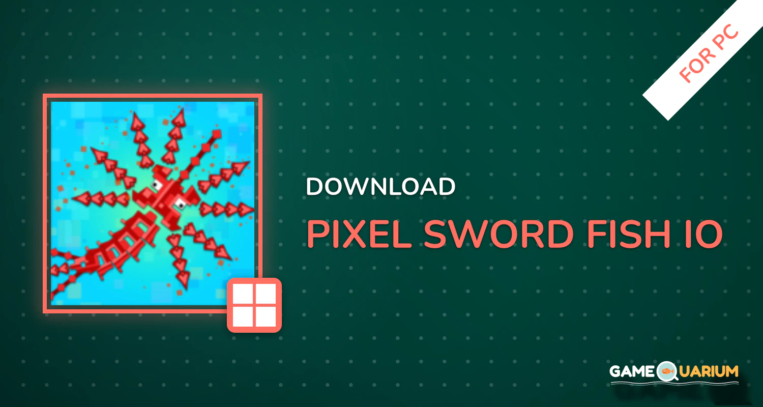Pixel Sword Fish io for PC
