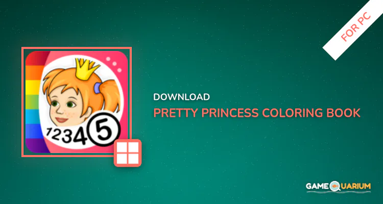 Pretty Princess Coloring Book for PC Pretty Princess Coloring Book for PC