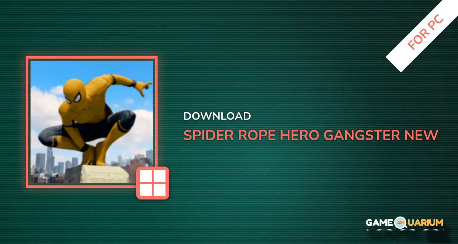 Spider Rope Hero - Gangster New York City for PC Spider Rope Hero - Gangster New York City for PC