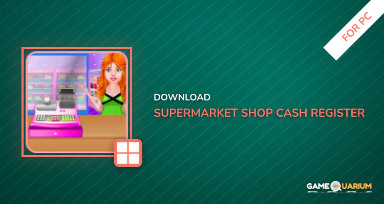 Supermarket Shop Cash Register for PC Supermarket Shop Cash Register for PC