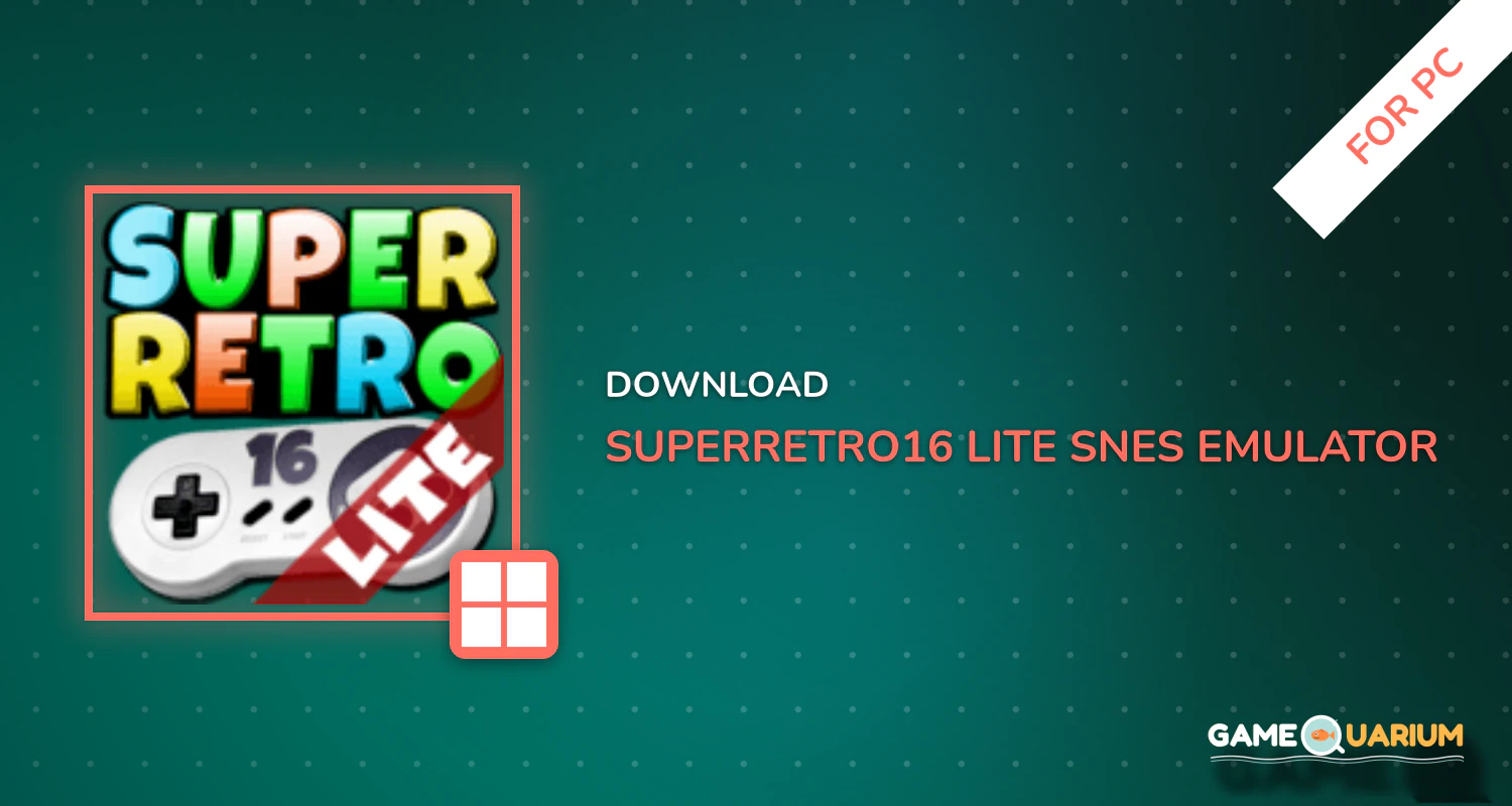 SuperRetro16 Lite (SNES Emulator) for PC SuperRetro16 Lite (SNES Emulator) for PC