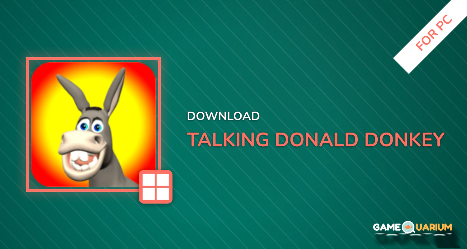 Talking Donald Donkey for PC Talking Donald Donkey for PC