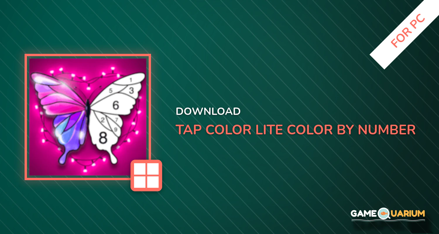 Tap Color Lite - Color by Number& Paint by Numbers for PC Tap Color Lite - Color by Number& Paint by Numbers for PC