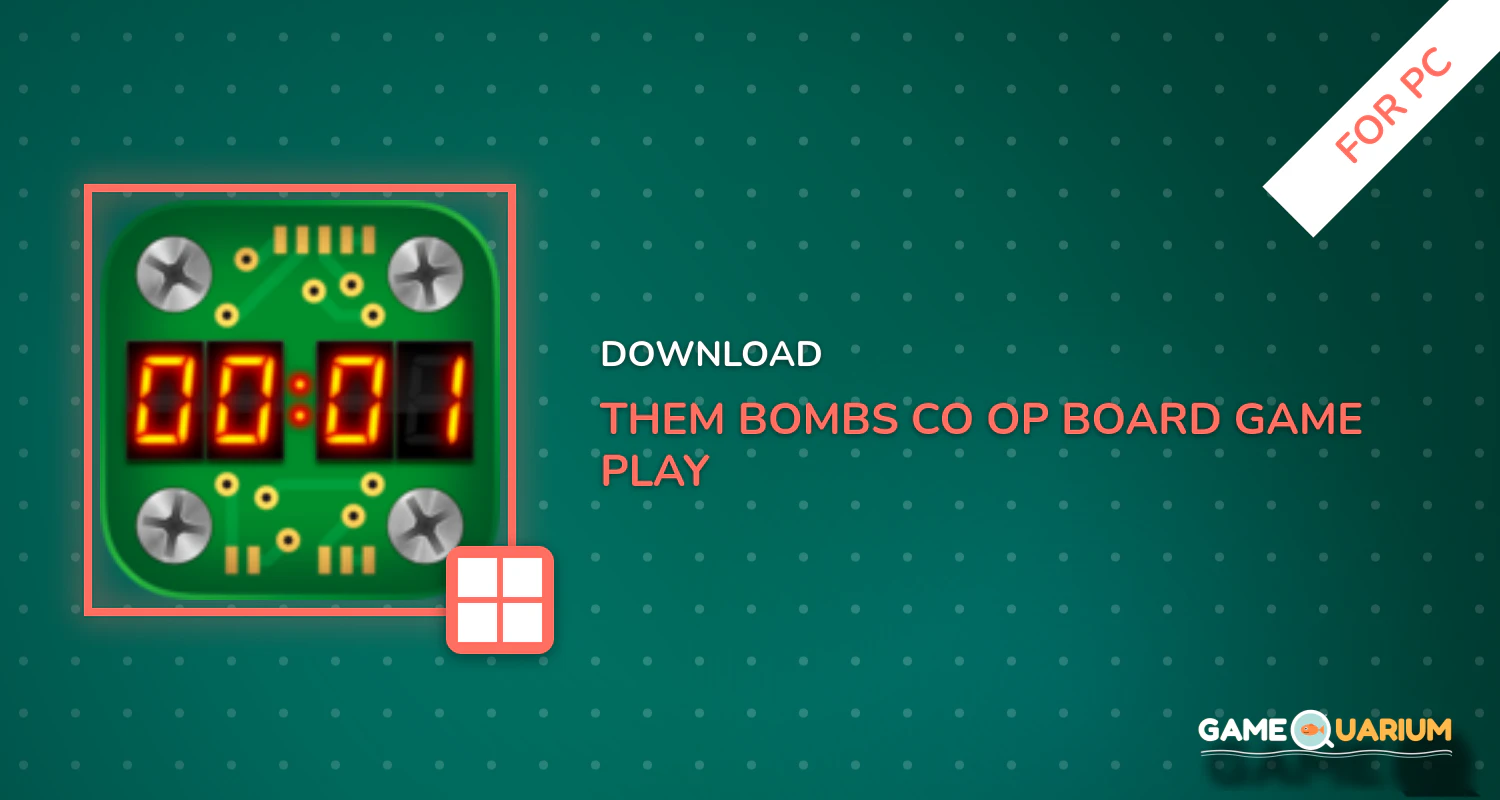 Them Bombs: co-op board game play with 2-4 friends for PC
