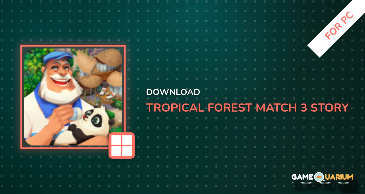 Tropical Forest: Match 3 Story for PC