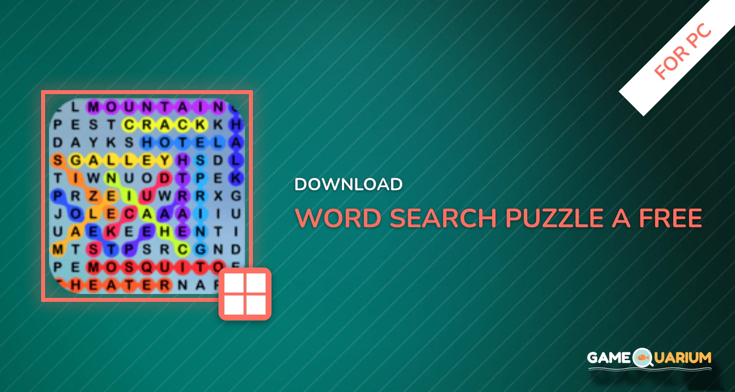 Word Search Puzzle, A Free Infinity Crossword Game for PC Word Search Puzzle, A Free Infinity Crossword Game for PC