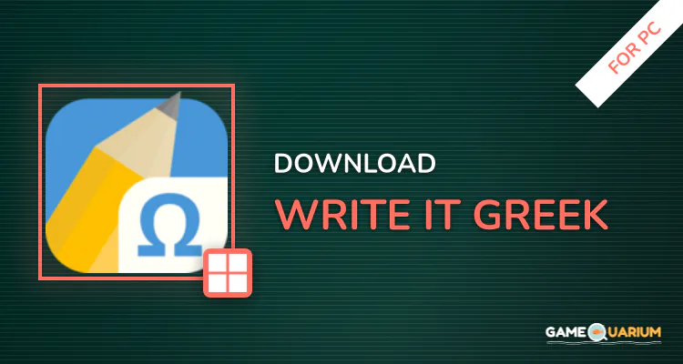 Write It! Greek for PC Write It! Greek for PC