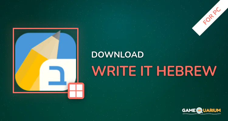 Write It! Hebrew for PC