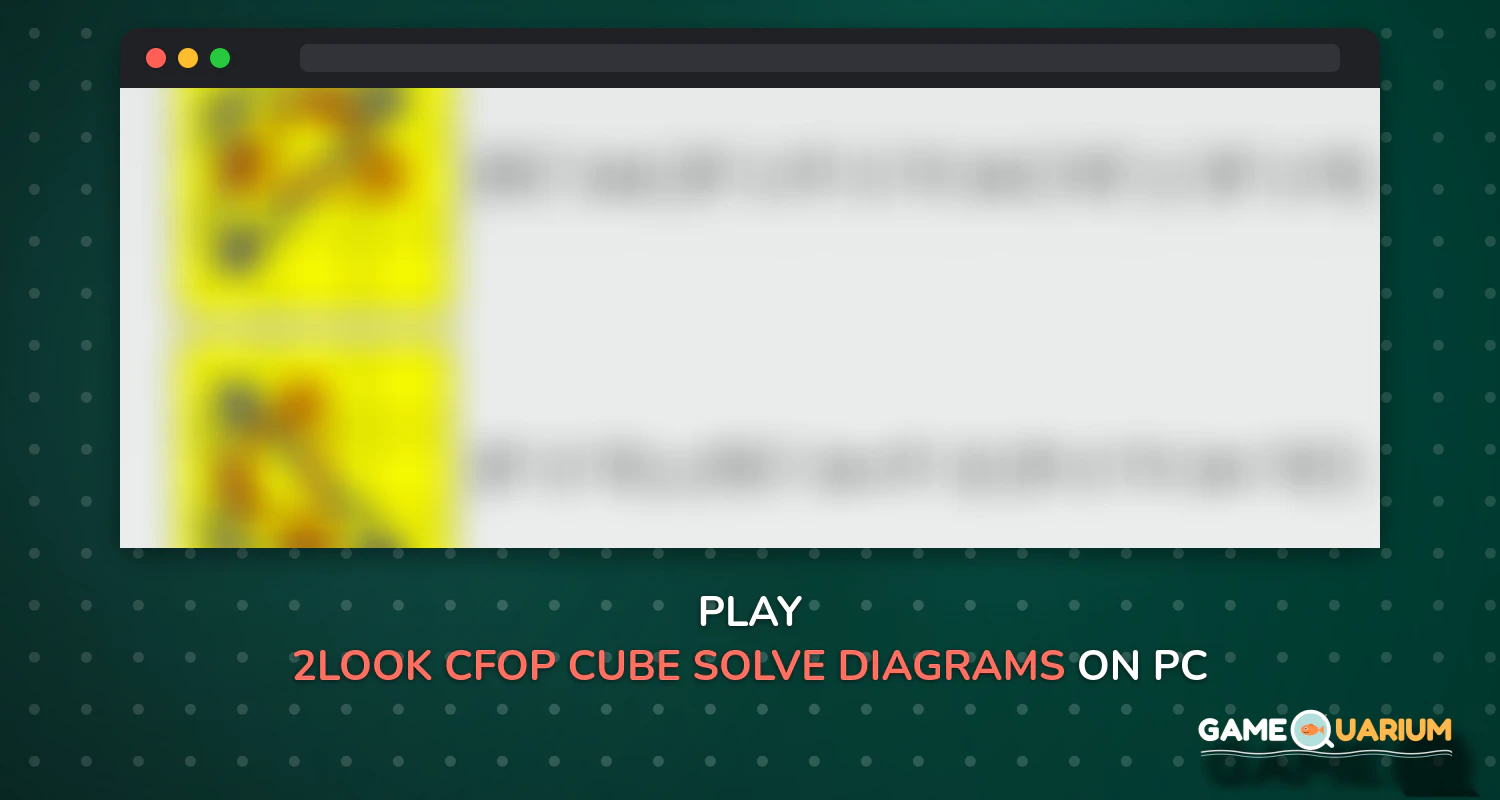 2Look CFOP Cube Solve Diagrams on Windows 2Look CFOP Cube Solve Diagrams on Windows