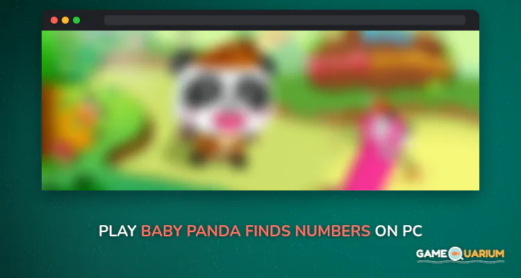 Baby Panda Finds Numbers on Windows Baby Panda Finds Numbers on Windows