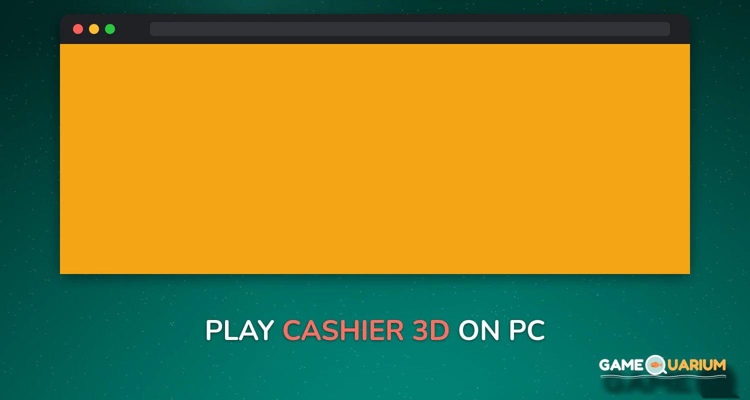 Cashier 3D on Windows Cashier 3D on Windows