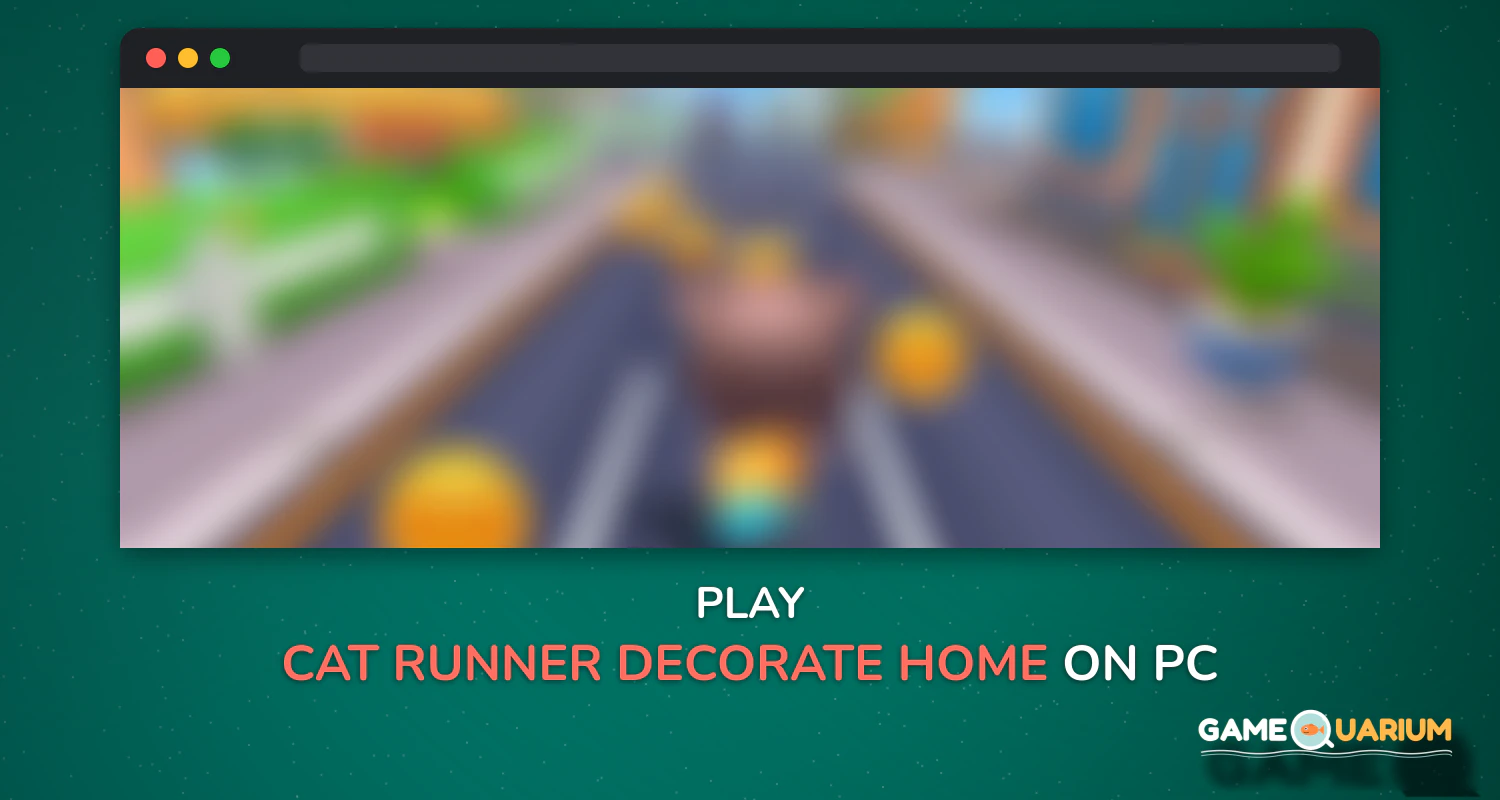 Cat Runner: Decorate Home on Windows