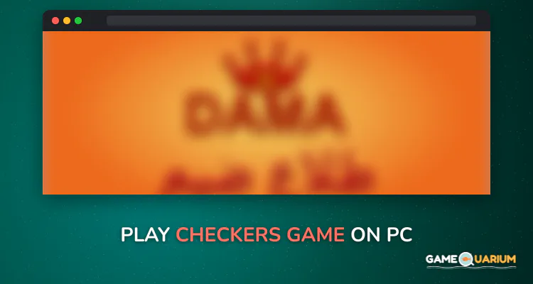 Checkers Game on Windows