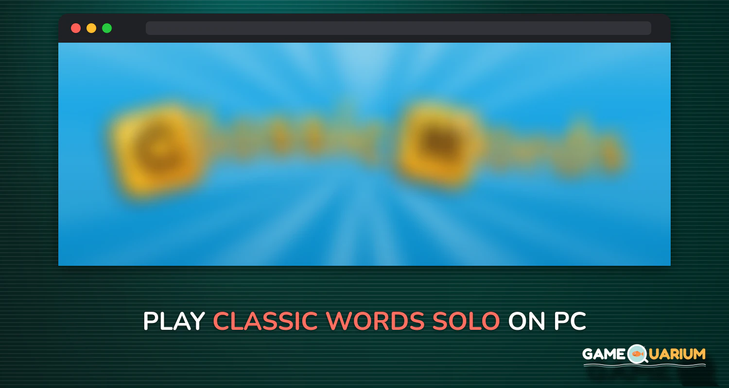 Classic Words Solo on Windows Classic Words Solo on Windows