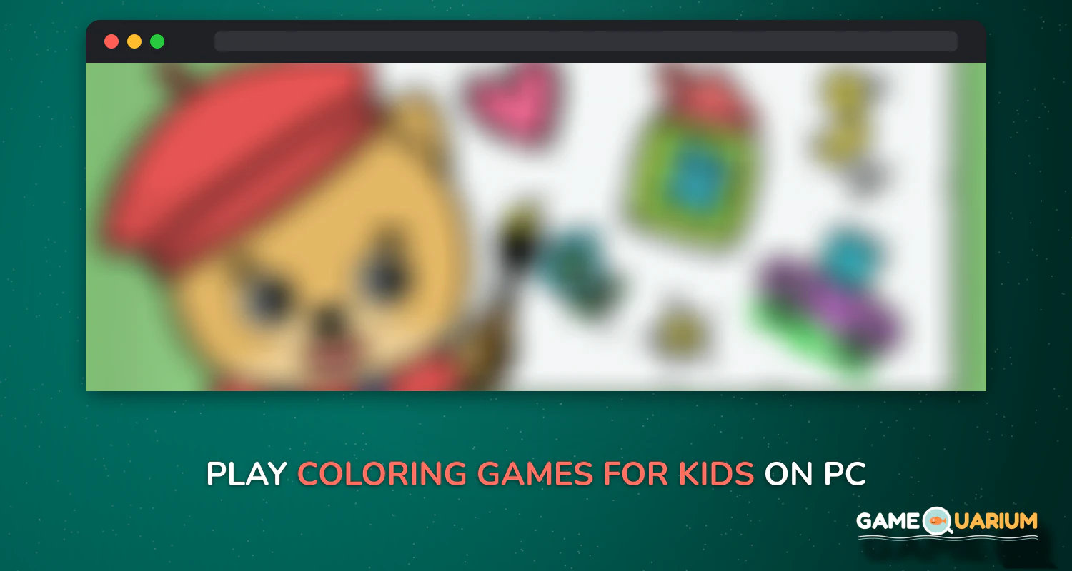 Coloring games for kids on Windows