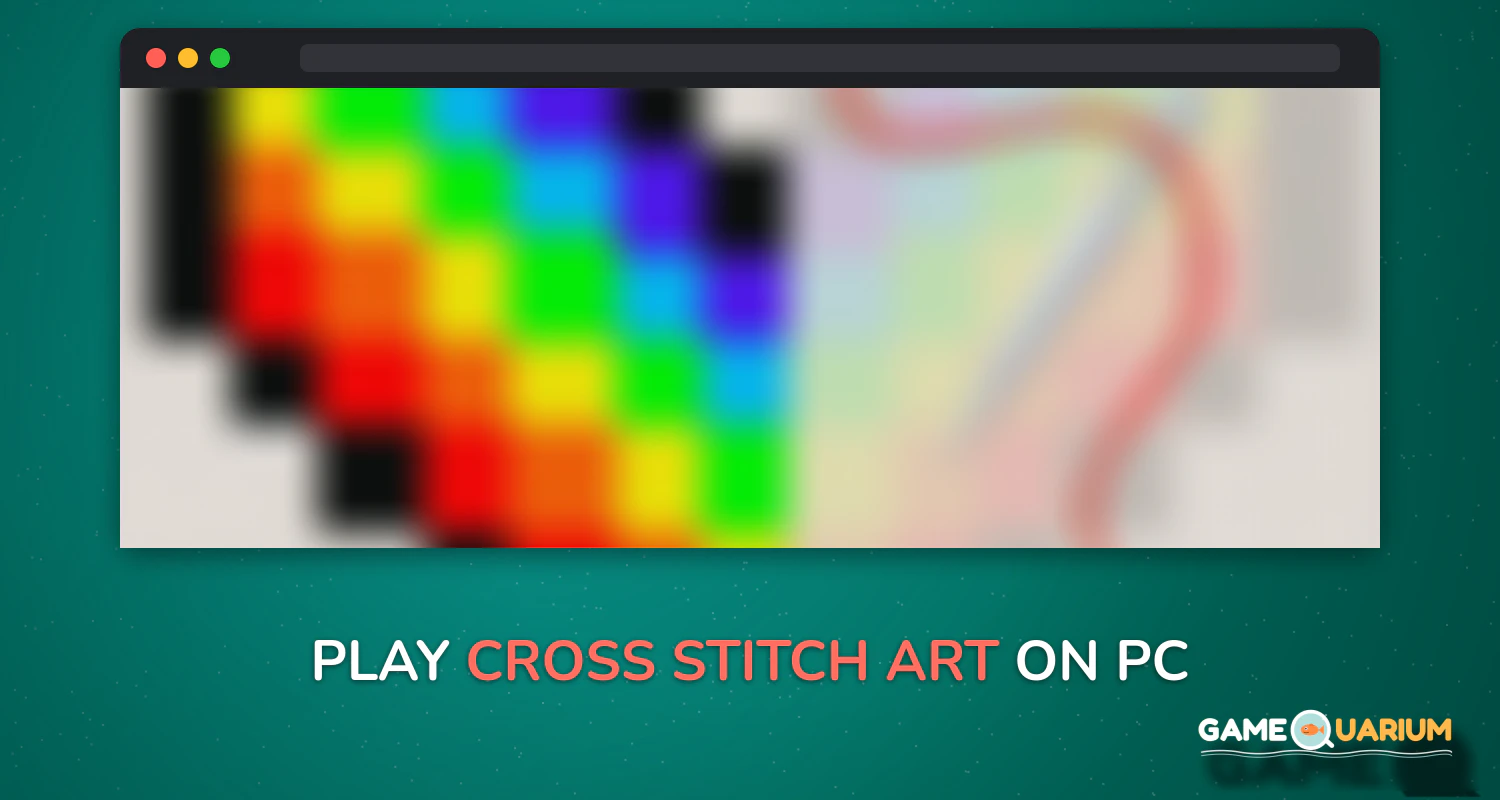 Cross Stitch Art on Windows Cross Stitch Art on Windows