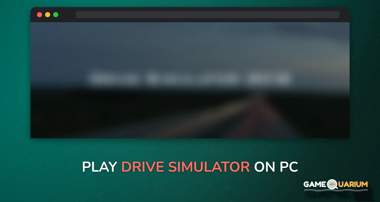 Drive Simulator on Windows