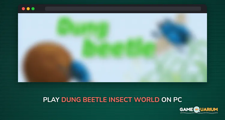 Dung Beetle - Insect World on Windows Dung Beetle - Insect World on Windows
