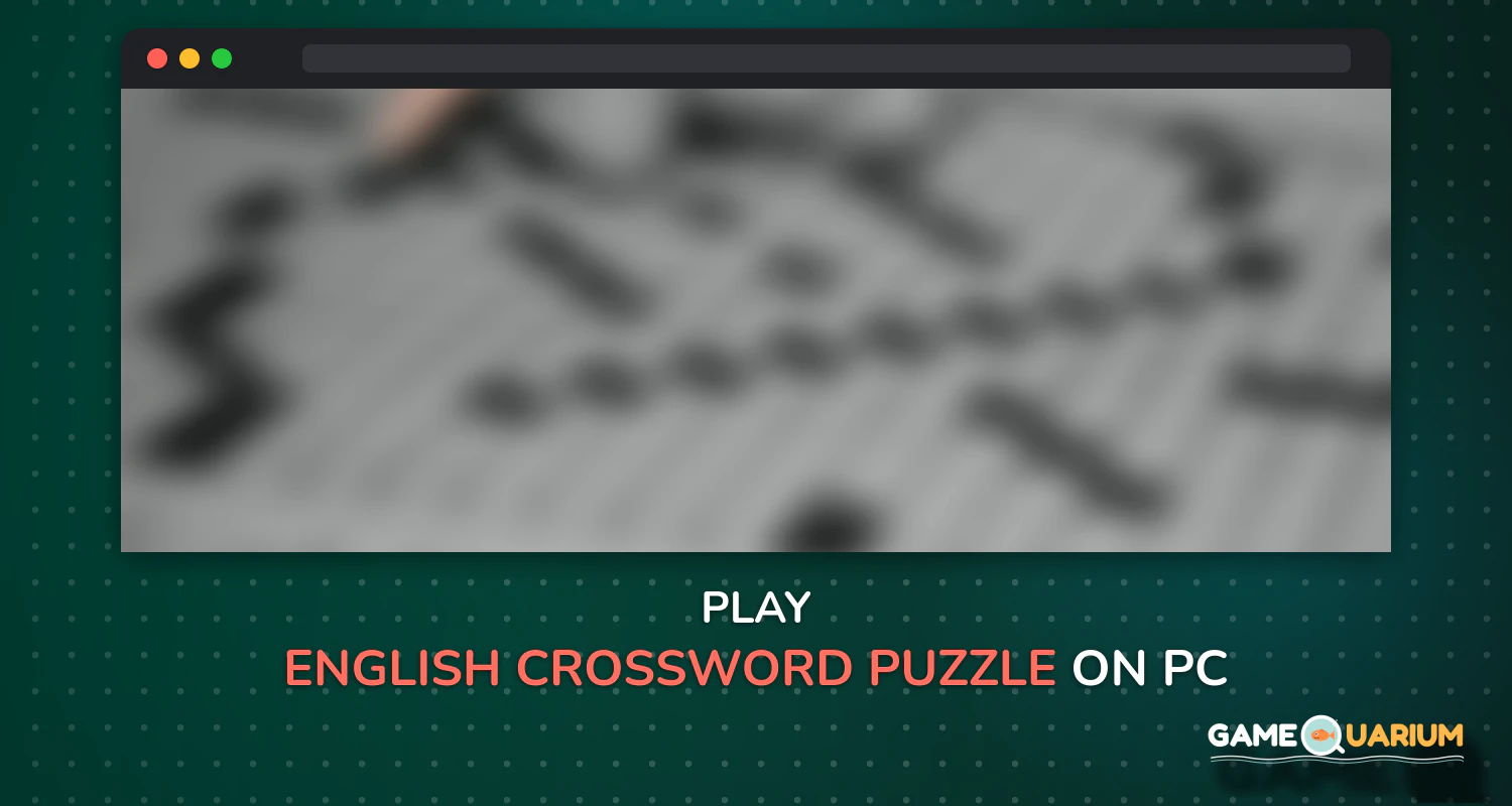 English Crossword puzzle on Windows