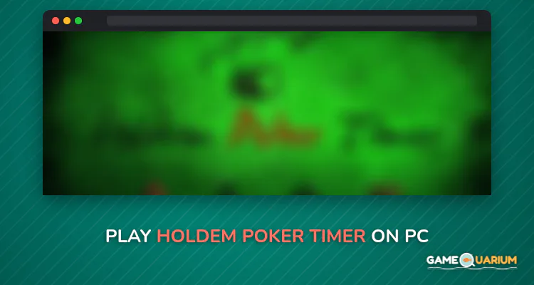Holdem Poker Timer on Windows Holdem Poker Timer on Windows