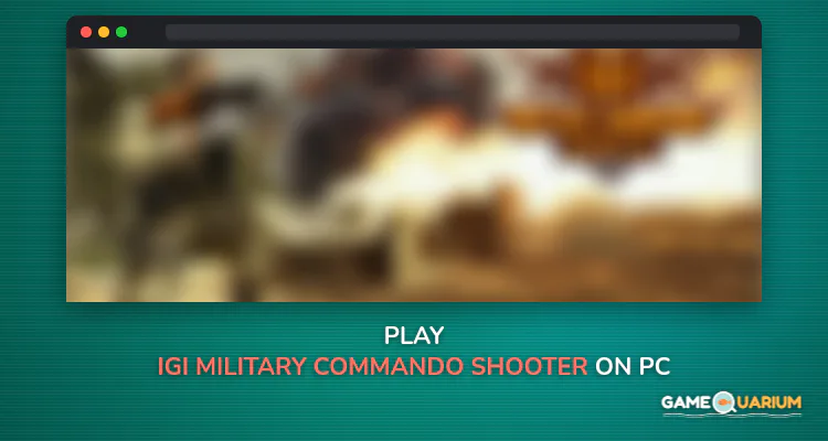 IGI: Military Commando Shooter on Windows