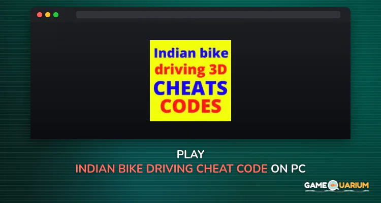 indian bike driving cheat code on Windows indian bike driving cheat code on Windows